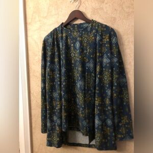 🆕 Denim & Co. Cardigan Two Piece #8153